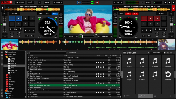 Karaoke Video Interface