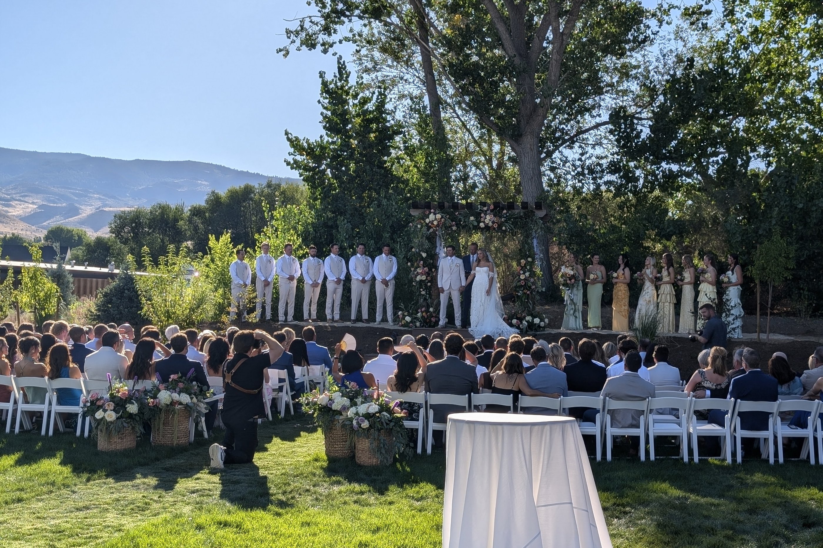 Anabella & Wyatt's wedding at Private Estate, Reno, Nevada - DJs In Reno