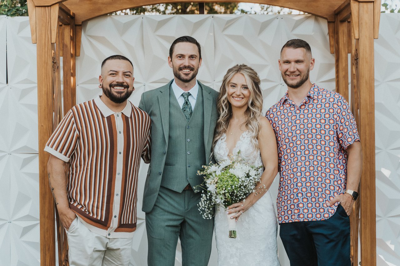 Lexy and Jeremy with two friends