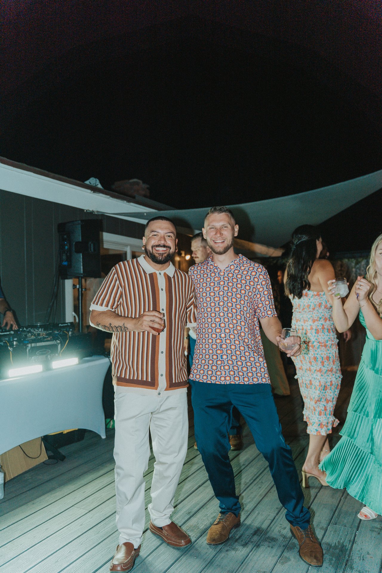 Friends on the dance floor