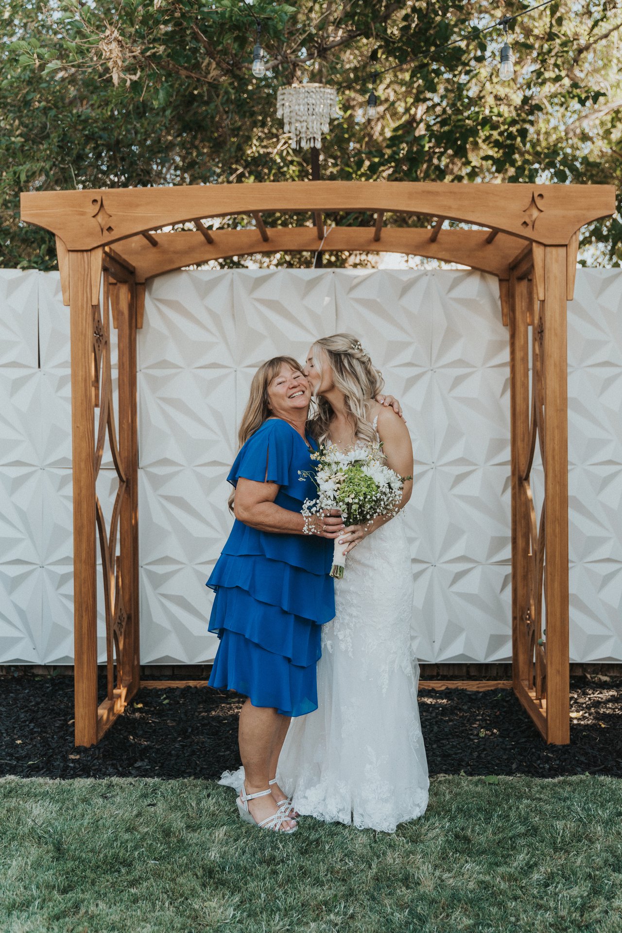 Lexy and her mom smiling together