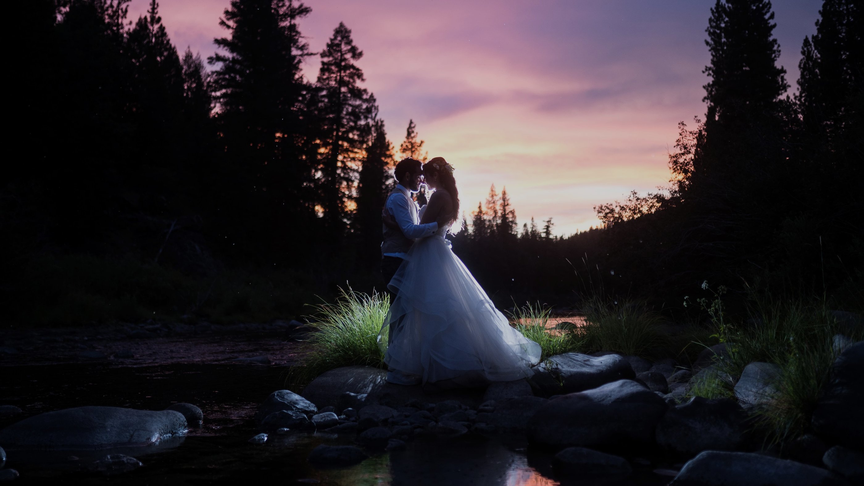 Shannon & Ryan's wedding at Twenty Mile House, Graeagle, California - DJs In Reno