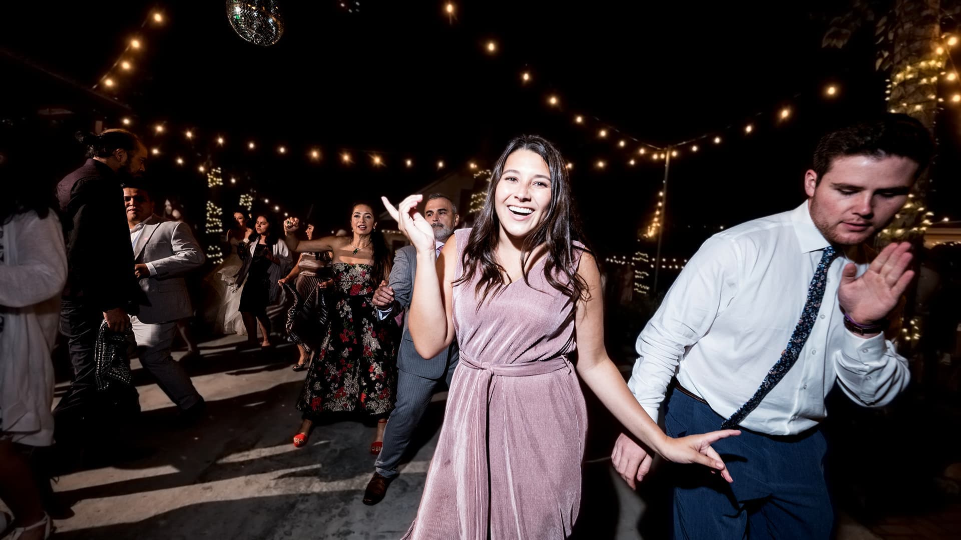 Client testimonials - packed dance floor at Reno wedding reception