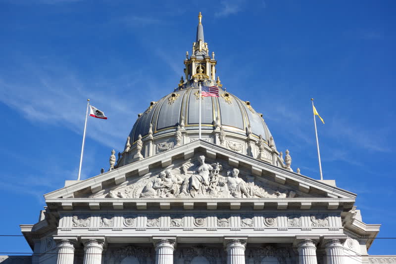 The dome of San Francisco City Hall